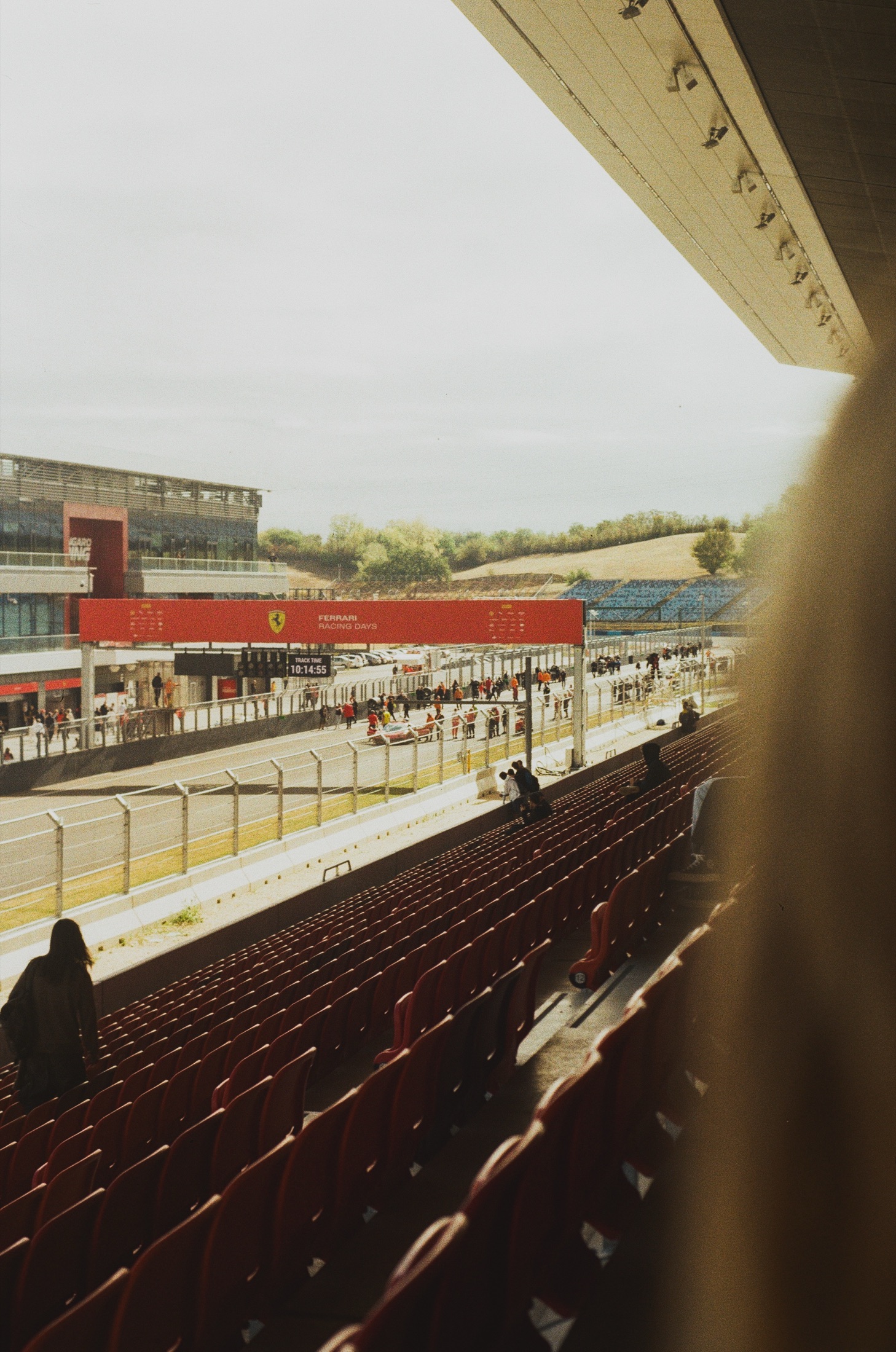 A Grandstand Waiting to Fill